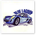 Blue Lagoon : Car caricature