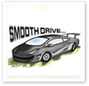 Smooth Drive : Car caricature