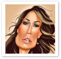 Jennifer Lopez : Digital caricature