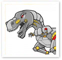 Robot Dinosaur : Technical Illustration