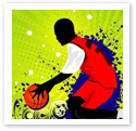Modern Basketball : Digital Illustration